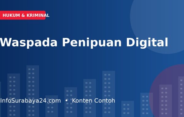 Polisi Imbau Warga Waspadai Modus Penipuan Digital yang Semakin Beragam