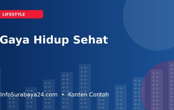 Gaya Hidup Sehat Makin Diminati Warga Perkotaan
