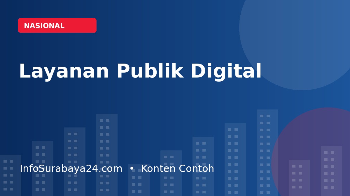 Transformasi Layanan Publik Digital Jadi Fokus Peningkatan Akses Masyarakat
