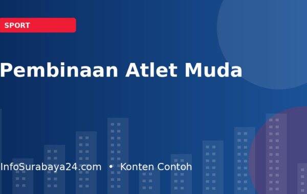 Komunitas Olahraga Surabaya Dorong Pembinaan Atlet Usia Muda
